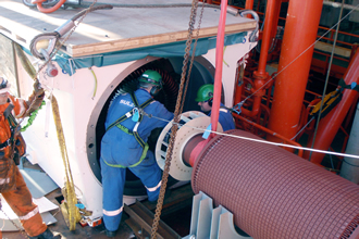 Generator repairs at sea ensure voyages are unaffected